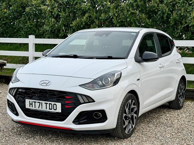 Usado Hyundai i10 N Line 100 HP (73 kW) 2022 Branco Citadino