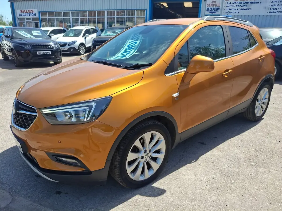 Used Vauxhall Mokka X Elite 140 HP (102 kW) 2016 Orange SUV