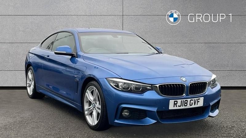 Used BMW 420 M Sport 190 HP (139 kW) 2018 Blue Coupe