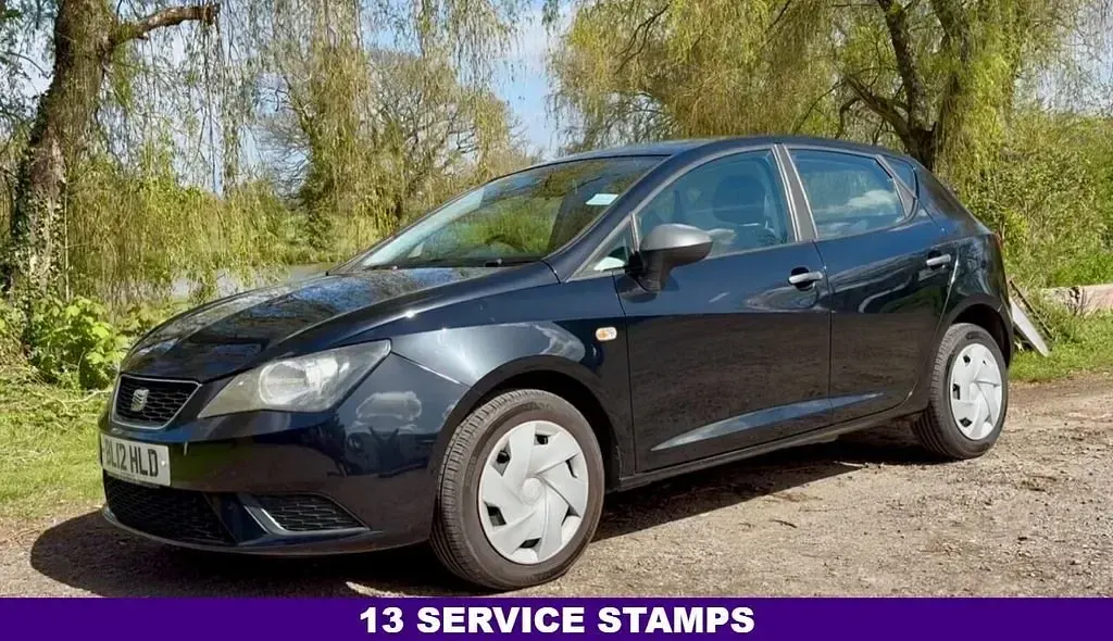 Usado Seat Ibiza 105 HP (77 kW) 2012 Preto Citadino