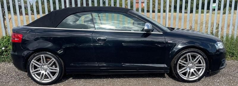 Black Used 2008 Audi A3 Cabriolet S-Line Cabriolet | £2,795 (Super price) - Image 1/4