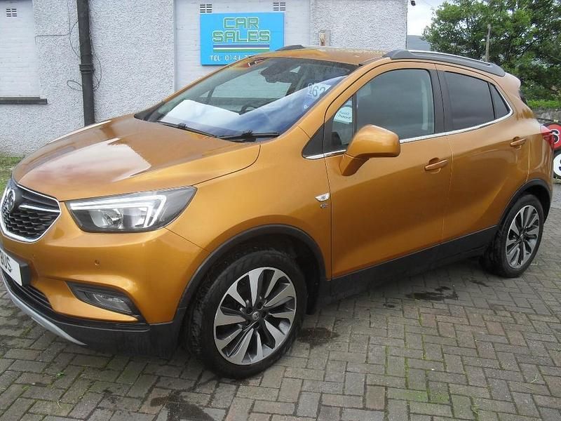 Used Vauxhall Mokka X Elite 2017 Orange SUV
