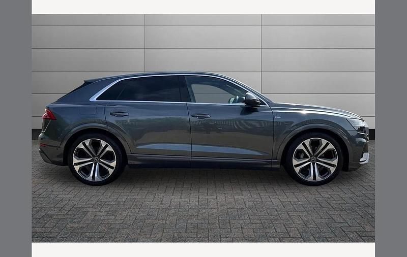 Begagnad Audi Q8 S-Line 340 HK (250 kW) 2023 Grå SUV