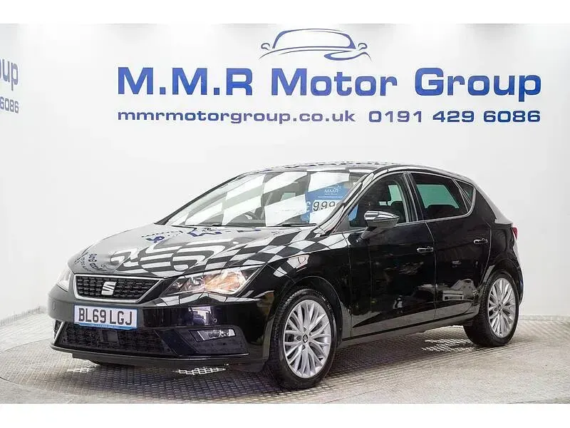 Used Seat Leon SE Dynamic 130 HP (95 kW) 2019 Black Hatchback