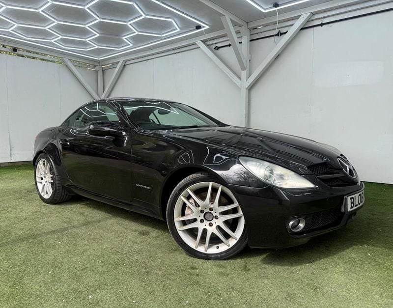 Used Mercedes SLK200 2008 Black Cabriolet