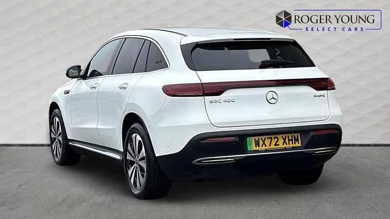 Used Mercedes EQC400 300 kW (408 HP) 2023 White SUV