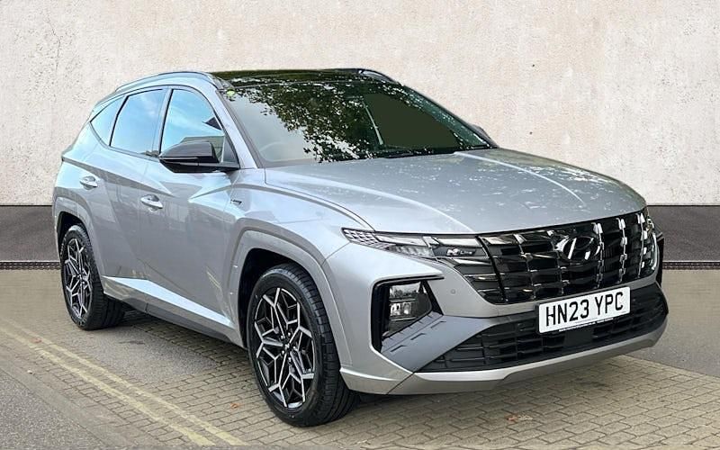 Silver Used 2023 Hyundai Tucson N Line SUV | £23,990 (Expensive) - Image 1/3