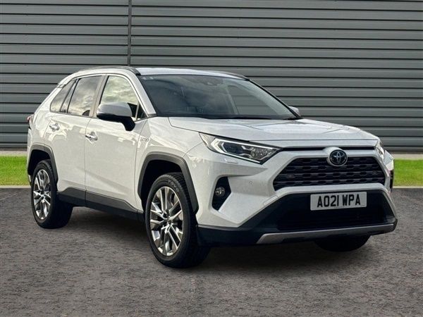 White Used 2021 Toyota RAV4 SUV | £29,695 (A bit pricey) - Image 1/1