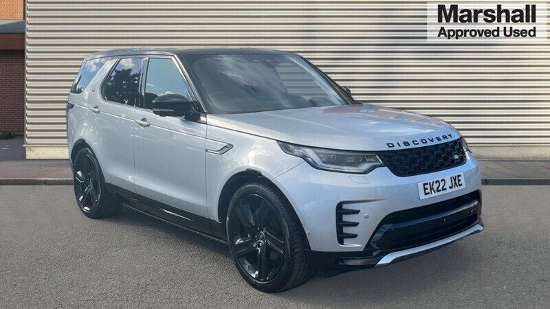 Hakuba silver Used 2022 Land Rover Discovery 5 HSE Dynamic SUV | £49,190 (Good price) - Image 1/4