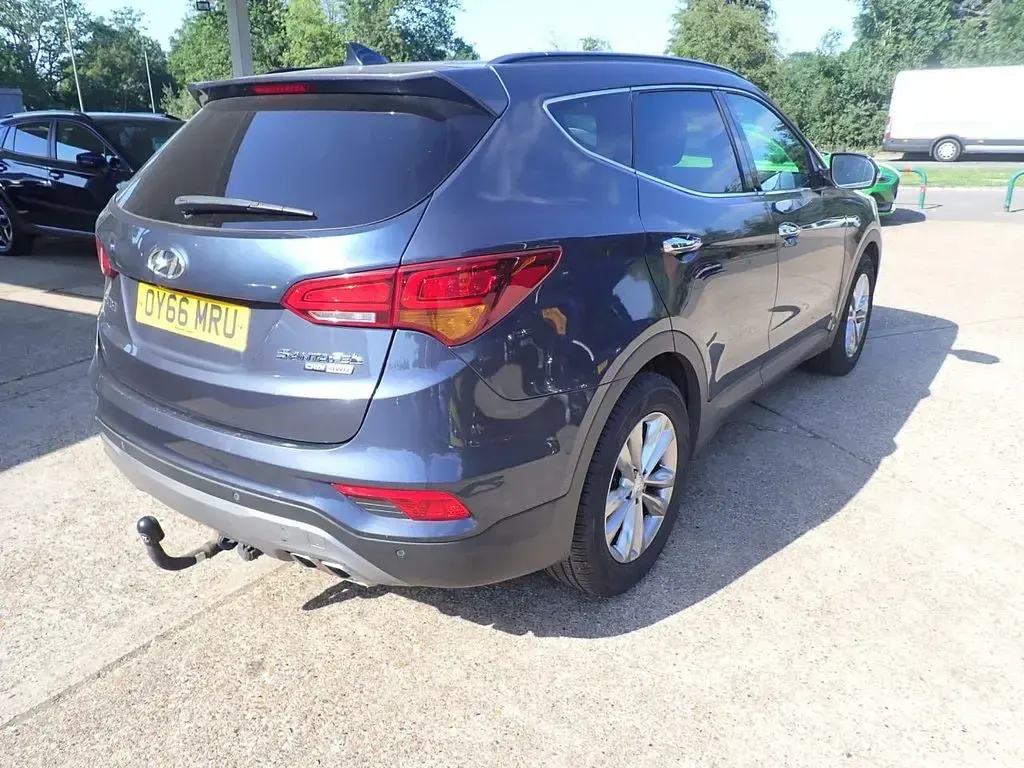 Used Hyundai Santa Fe Premium 200 HP (147 kW) 2016 Blue SUV