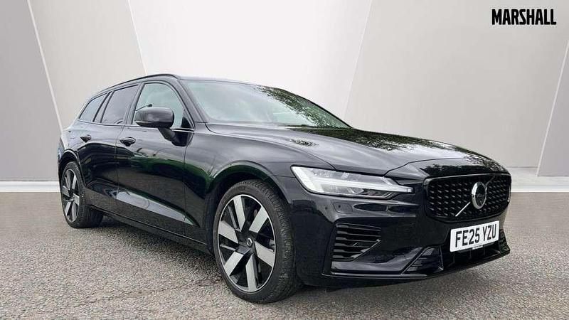 Special metallic onyx black Used 2025 Volvo V60 Ultra Estate | £42,980 (Expensive) - Image 1/4