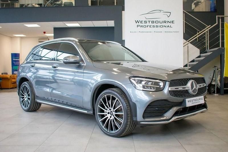 Grey Used 2019 Mercedes GLC300 AMG line SUV | £23,980 (Good price) - Image 1/3