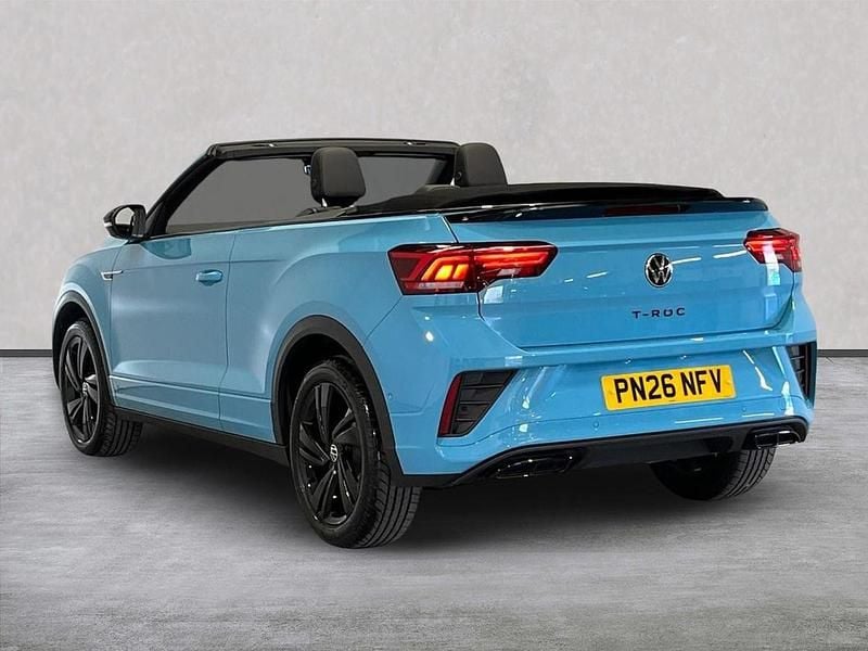 New VW T-Roc Cabriolet R-line 150 HP (110 kW) 2026 Blue Cabriolet