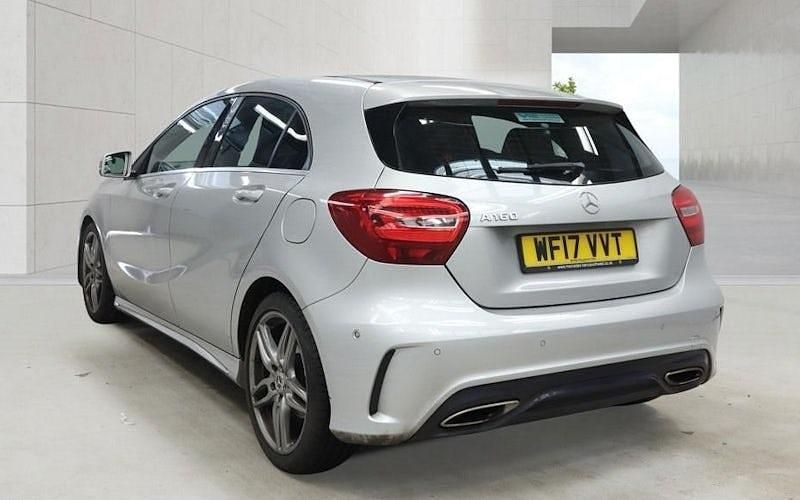 Used Mercedes A160 Executive 102 HP (75 kW) 2017 Silver Hatchback