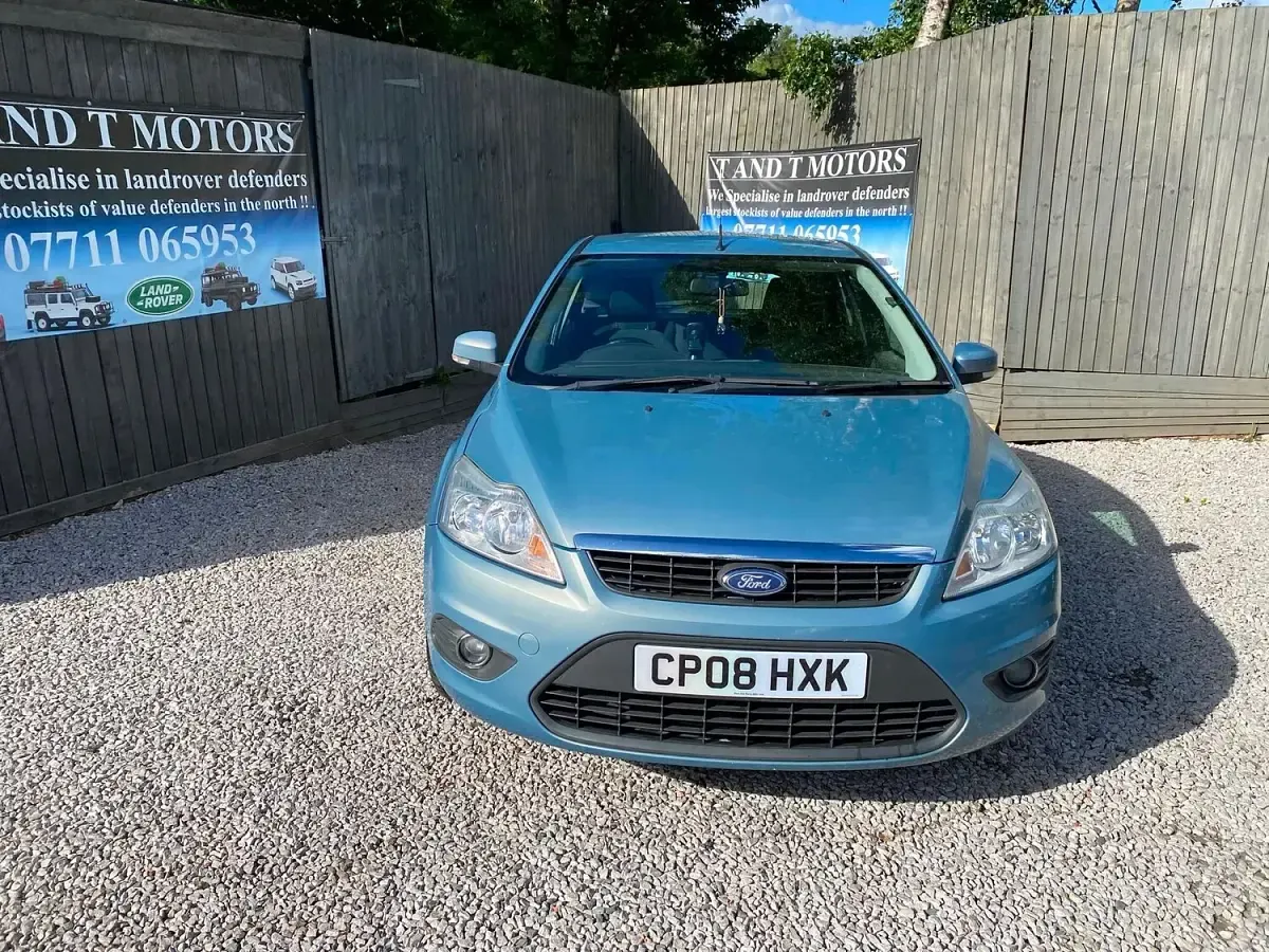 Used Ford Focus Style 100 HP (73 kW) 2008 Blue Hatchback