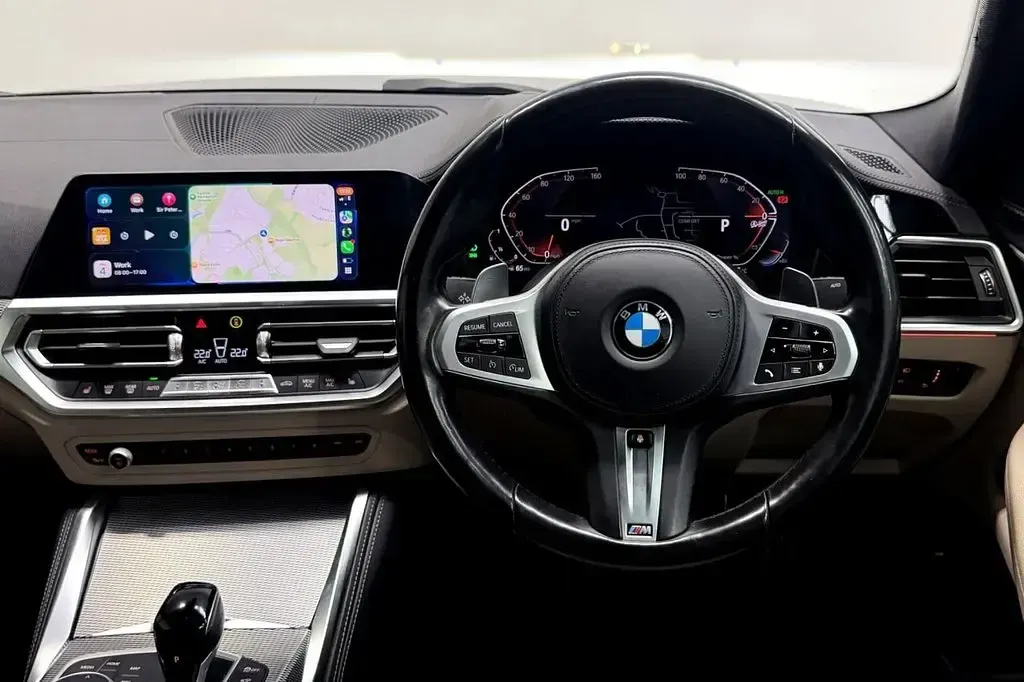 Used BMW 420 Coupé M Sport 184 HP (135 kW) 2021 Blue Coupe