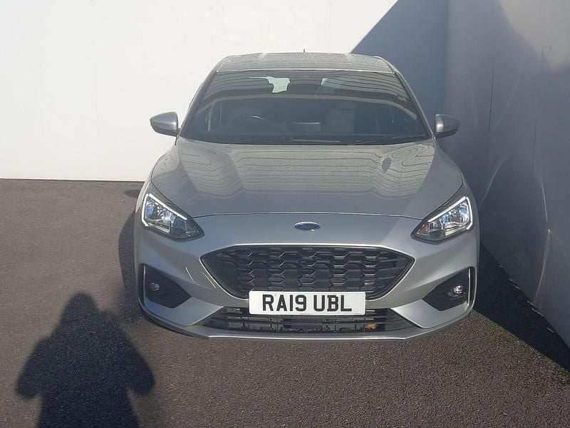 Grey Used 2019 Ford Focus ST-Line Hatchback | £9,990 (Fair price) - Image 1/3