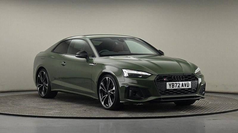 District green Used 2023 Audi Coupé Black Edition Coupe | £38,400 - Image 1/4