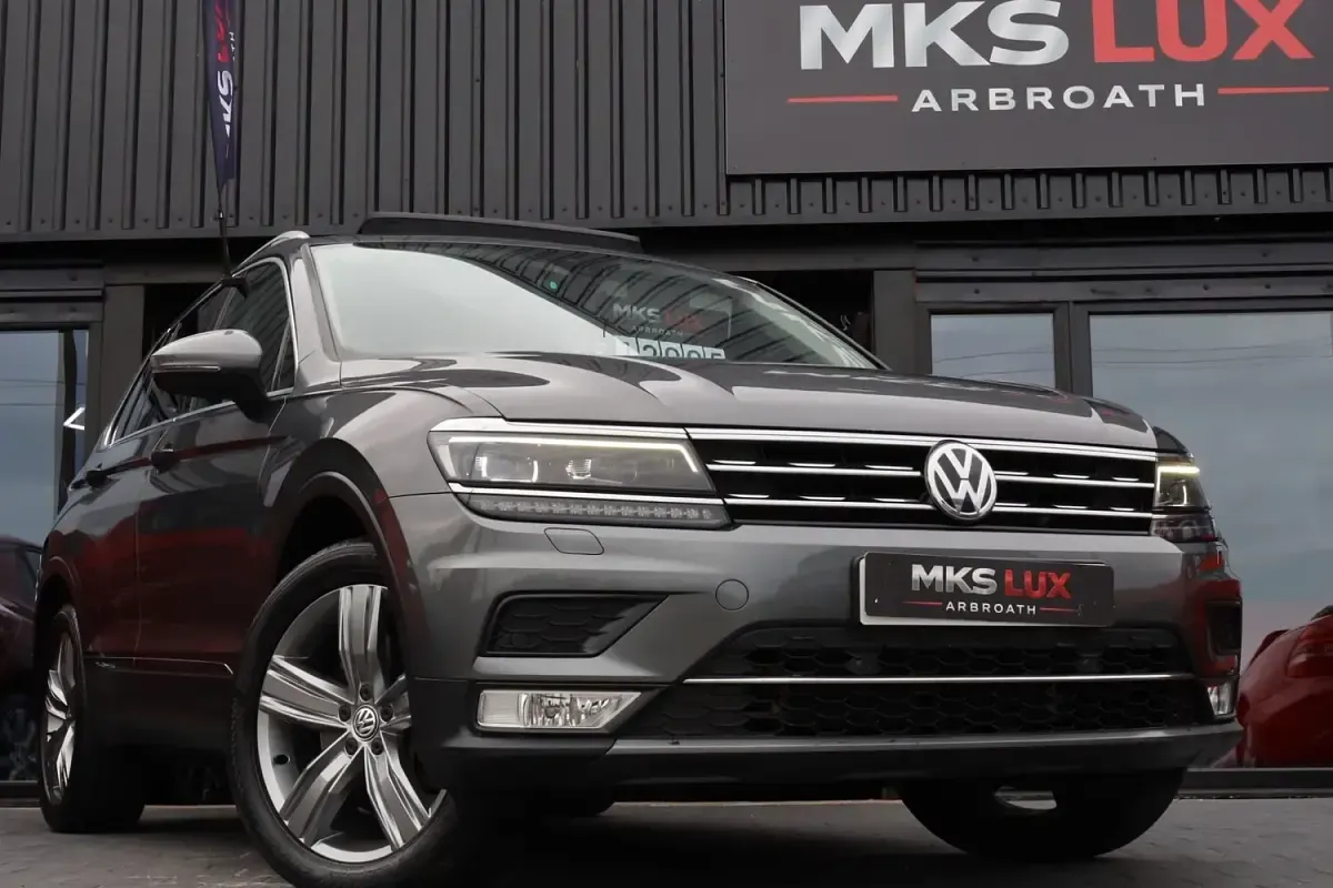Used VW Tiguan SEL 2017 Grey SUV