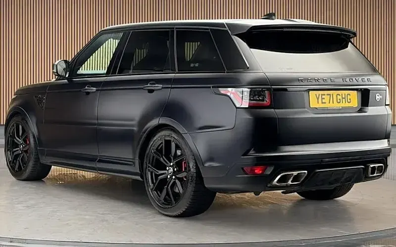 Used Land Rover Range Rover Sport SVR 575 HP (422 kW) 2021 Black SUV