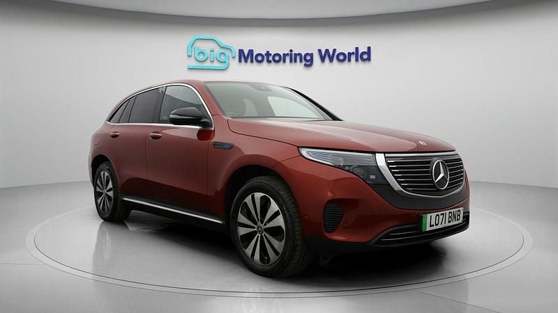 Used Mercedes EQC400 300 kW (408 HP) 2022 Red SUV
