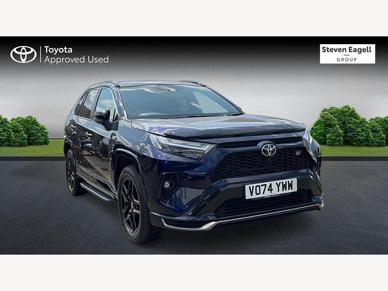 Blue Used 2024 Toyota RAV4 Hybrid Sport SUV | £37,015 (Expensive) - Image 1/3