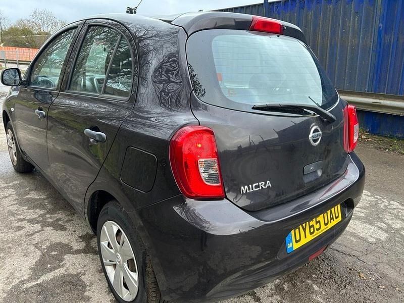 Used Nissan Micra Visia 2015 Black Hatchback