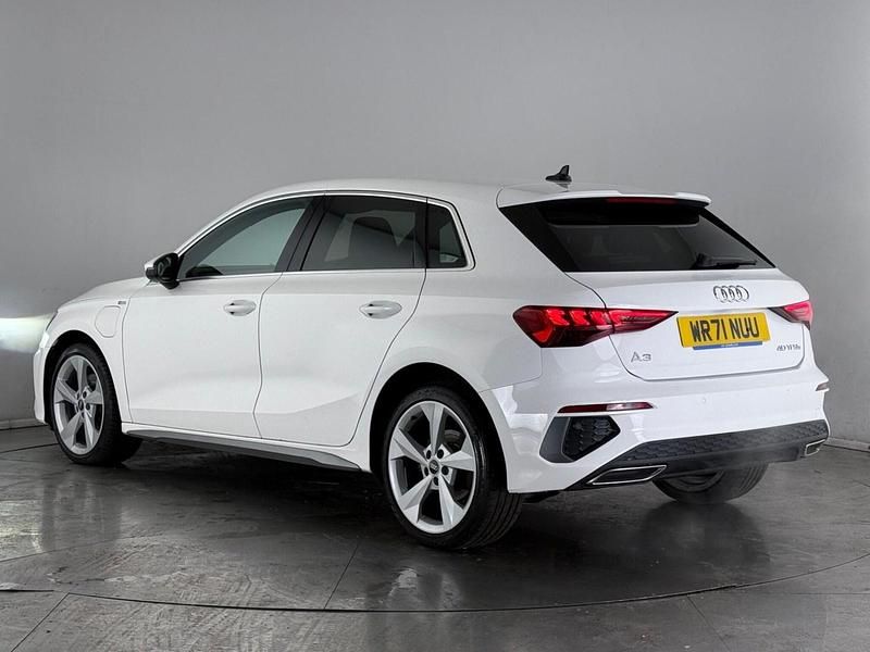 Used Audi A3 Sportback e-tron S-Line 2021 White Hatchback