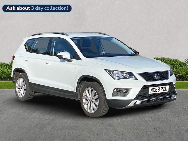 White Used 2019 Seat Ateca Ecomotive SUV | £10,023 (Good price) - Image 1/4