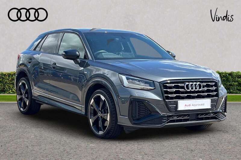 Grey Used 2021 Audi Q2 Black Edition SUV | £19,700 (A bit pricey) - Image 1/4