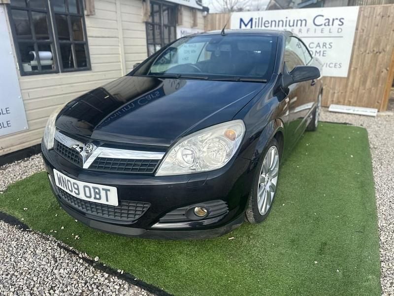 Used Vauxhall Astra Cabriolet 2009 Black Cabriolet