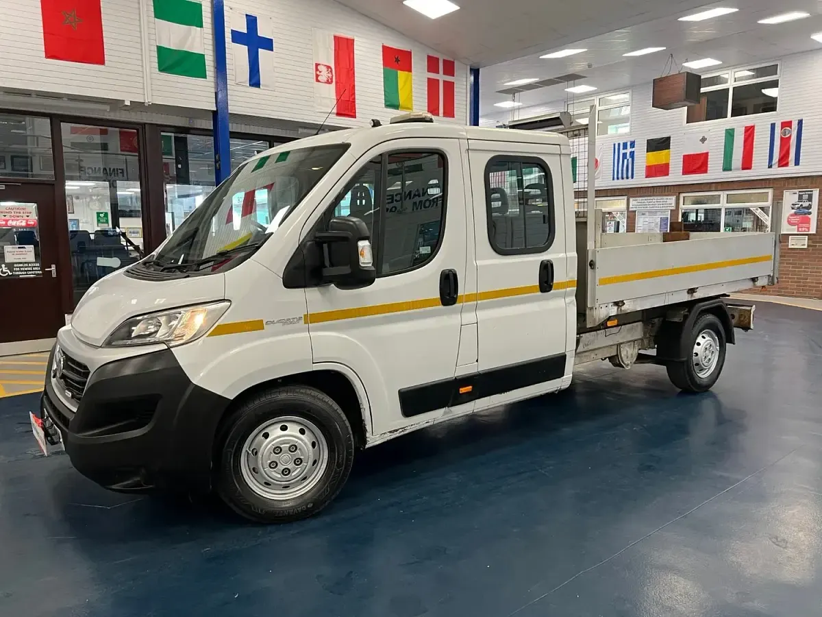 Used Fiat Ducato 130 HP (95 kW) 2019 White Van
