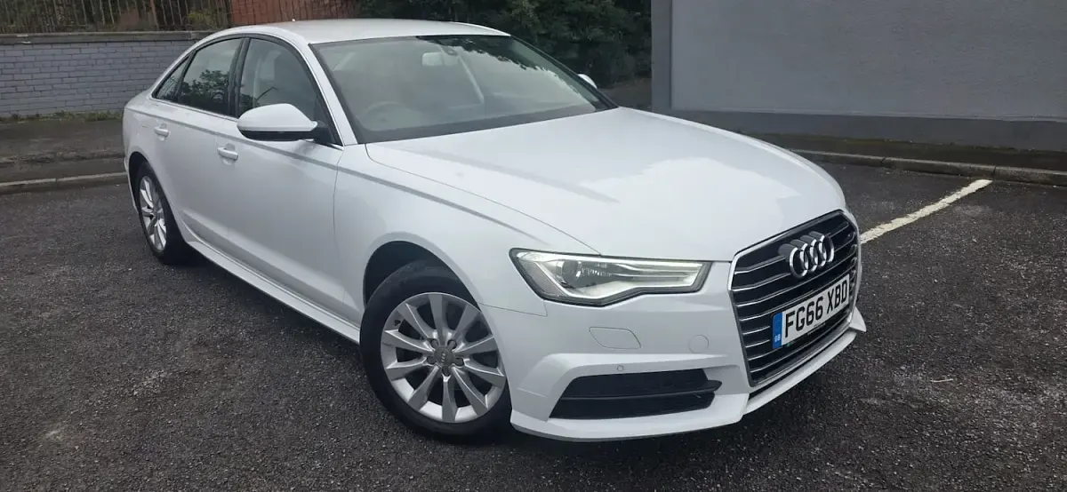 Used Audi A6 2016 White Sedan