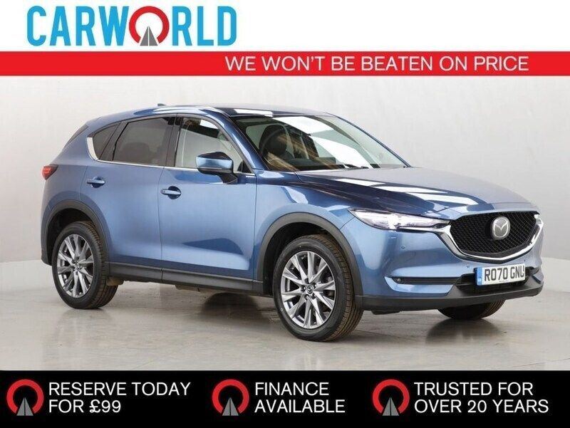 Blue Used 2020 Mazda CX-5 Inclusive SUV | £15,400 (Fair price) - Image 1/3