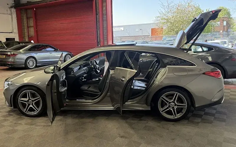 Used Mercedes CLA220 Shooting Brake AMG line 190 HP (139 kW) 2019 Grey Estate