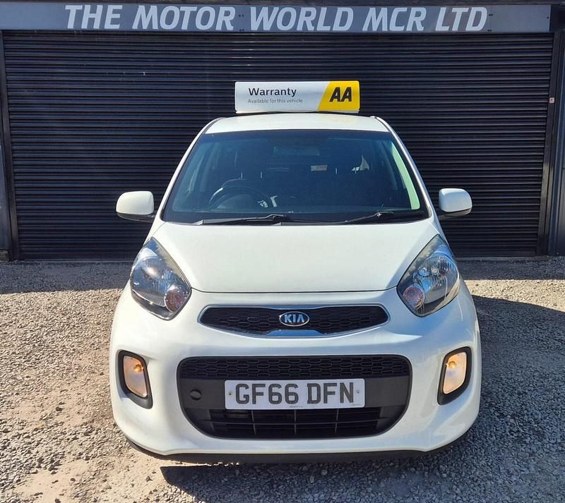 Used Kia Picanto 65 HP (47 kW) 2016 White Hatchback