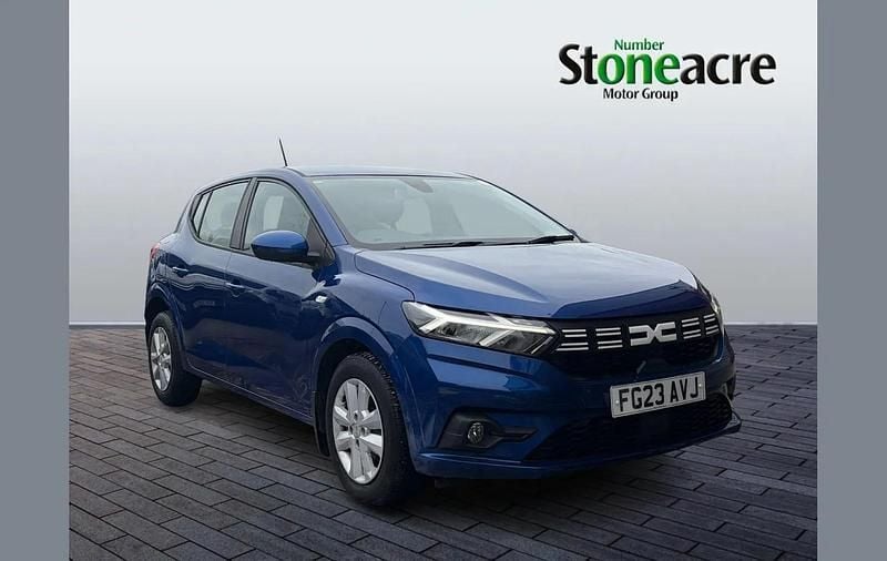 Used Dacia Sandero Expression 90 HP (66 kW) 2023 Blue Hatchback