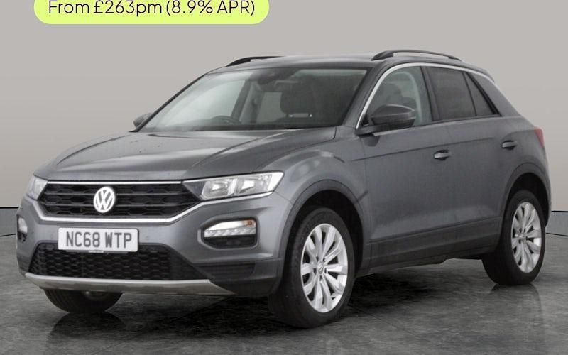 Used VW T-Roc SE 116 HP (85 kW) 2019 Grey SUV