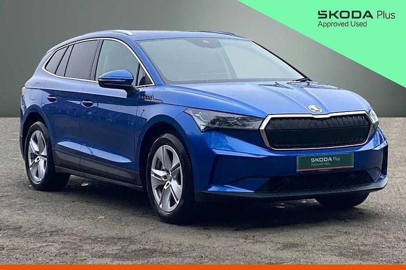 Used Skoda Enyaq iV 154 kW (210 HP) 2024 Race blue metallic SUV