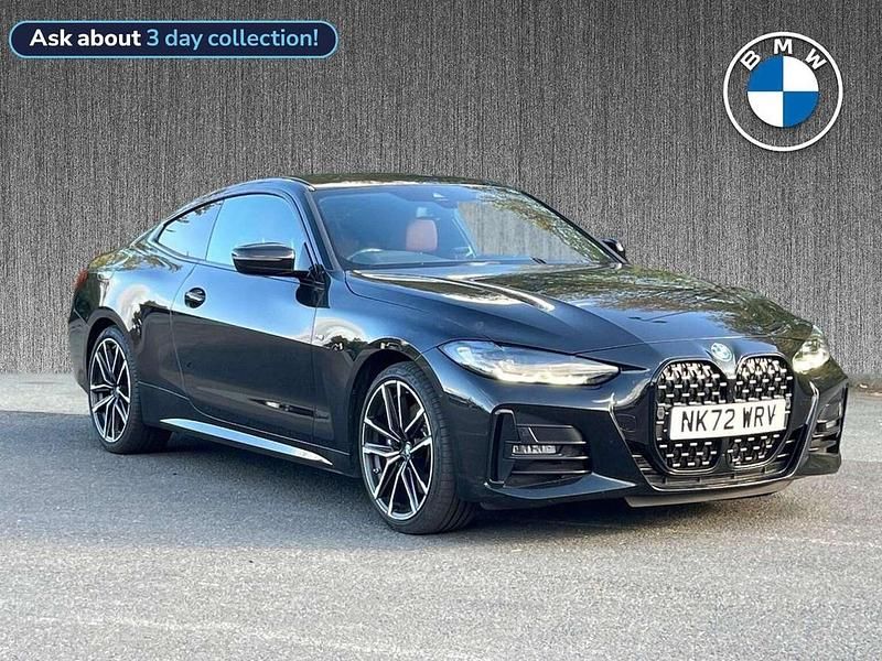 Black Used 2022 BMW 430 M Sport Coupe | £30,699 - Image 1/4