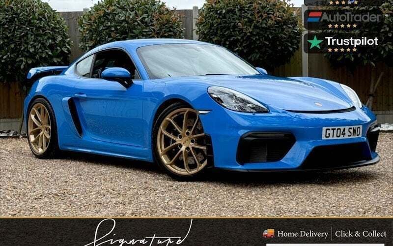 Blue Used 2022 Porsche Cayman GT4 Coupe | £79,950 (Expensive) - Image 1/4