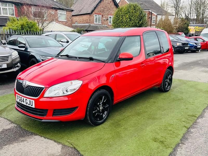 Used Skoda Roomster SE 105 HP (77 kW) 2014 Red MPV
