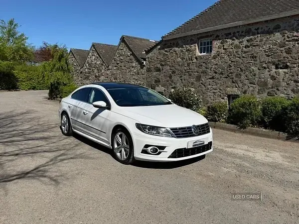 Begagnad VW CC R-line 2015 Vit Sedan