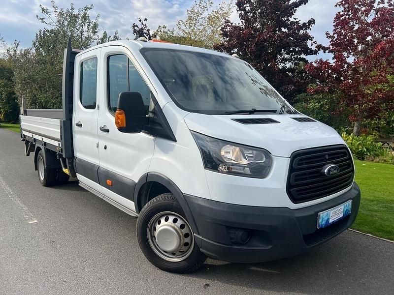 Begagnad Ford Transit 130 HK (95 kW) 2018 Vit Cab