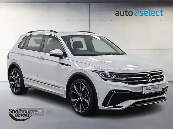 Used VW Tiguan R-line 2021 White SUV