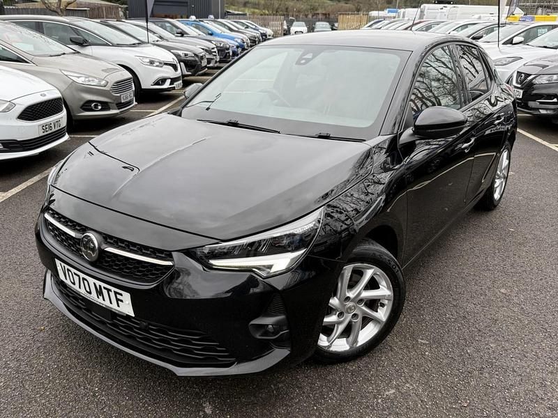 Used Vauxhall Corsa SRi 100 HP (73 kW) 2020 Black Hatchback
