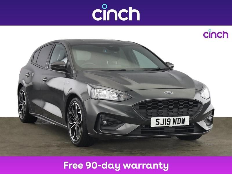 Grey Used 2019 Ford Focus ST-Line X Hatchback | £10,749 (Fair price) - Image 1/3