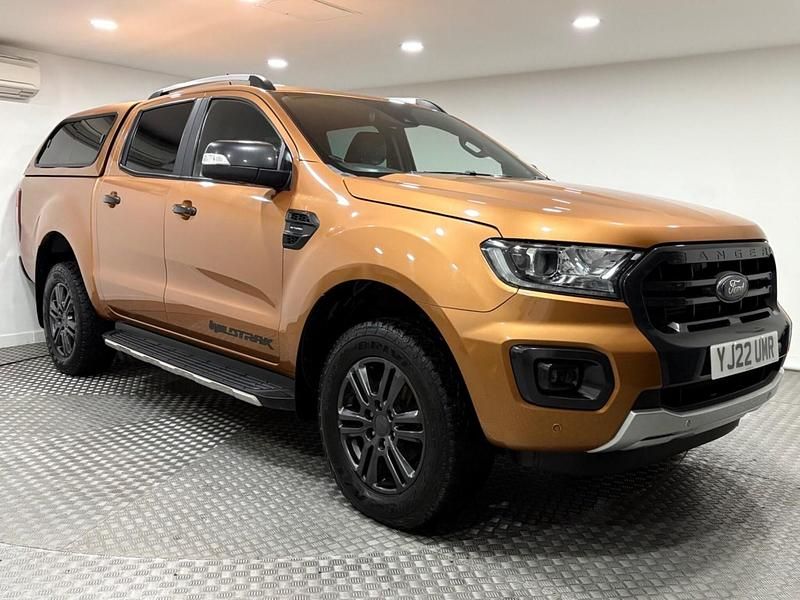 Orange Used 2022 Ford Ranger Wildtrack Pickup | £13,995 (Good price) - Image 1/4