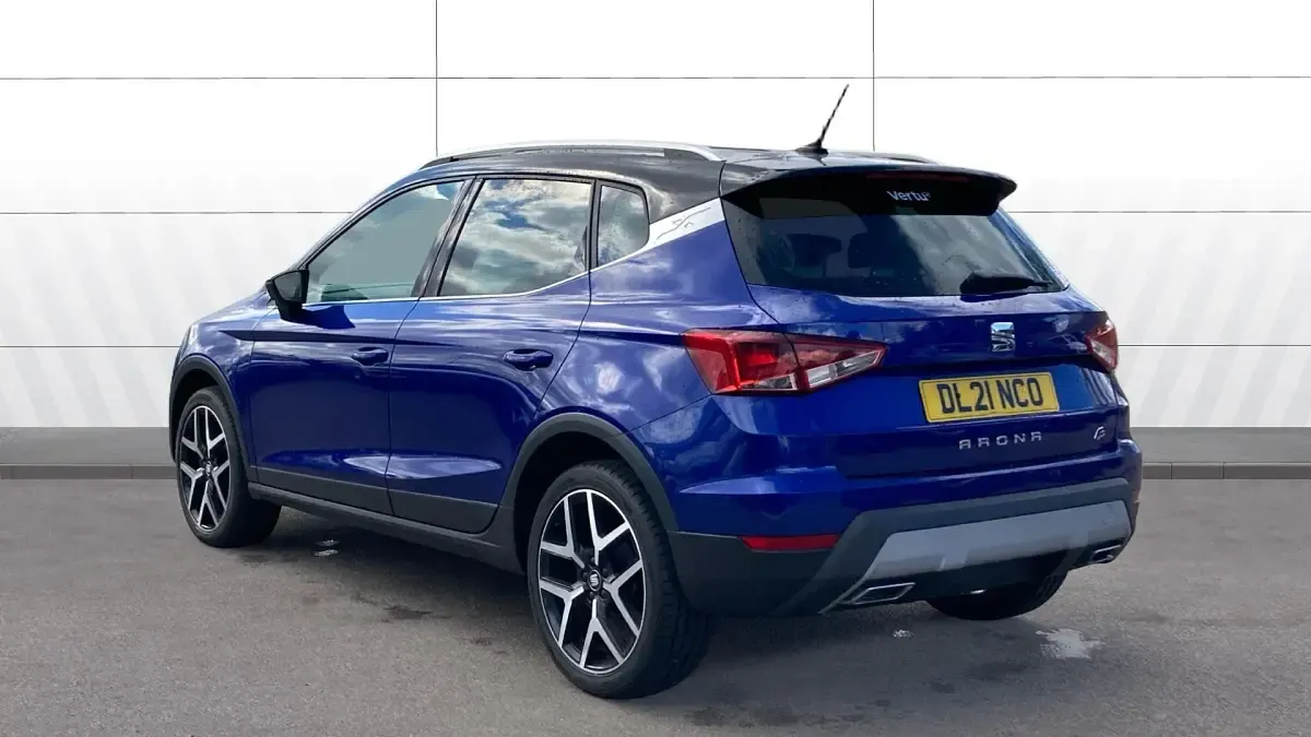 Used Seat Arona FR Sport 110 HP (80 kW) 2021 Blue SUV