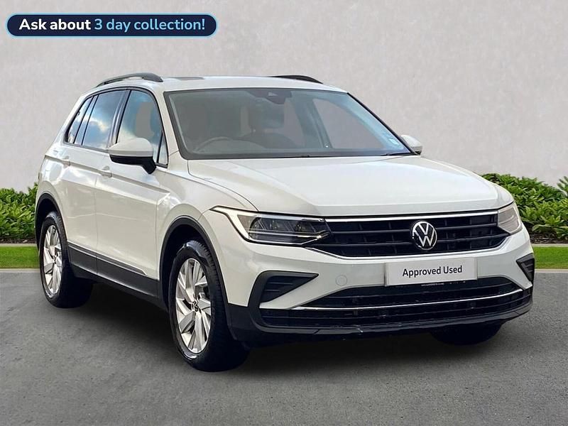 White Used 2022 VW Tiguan Life SUV | £21,711 (Fair price) - Image 1/2